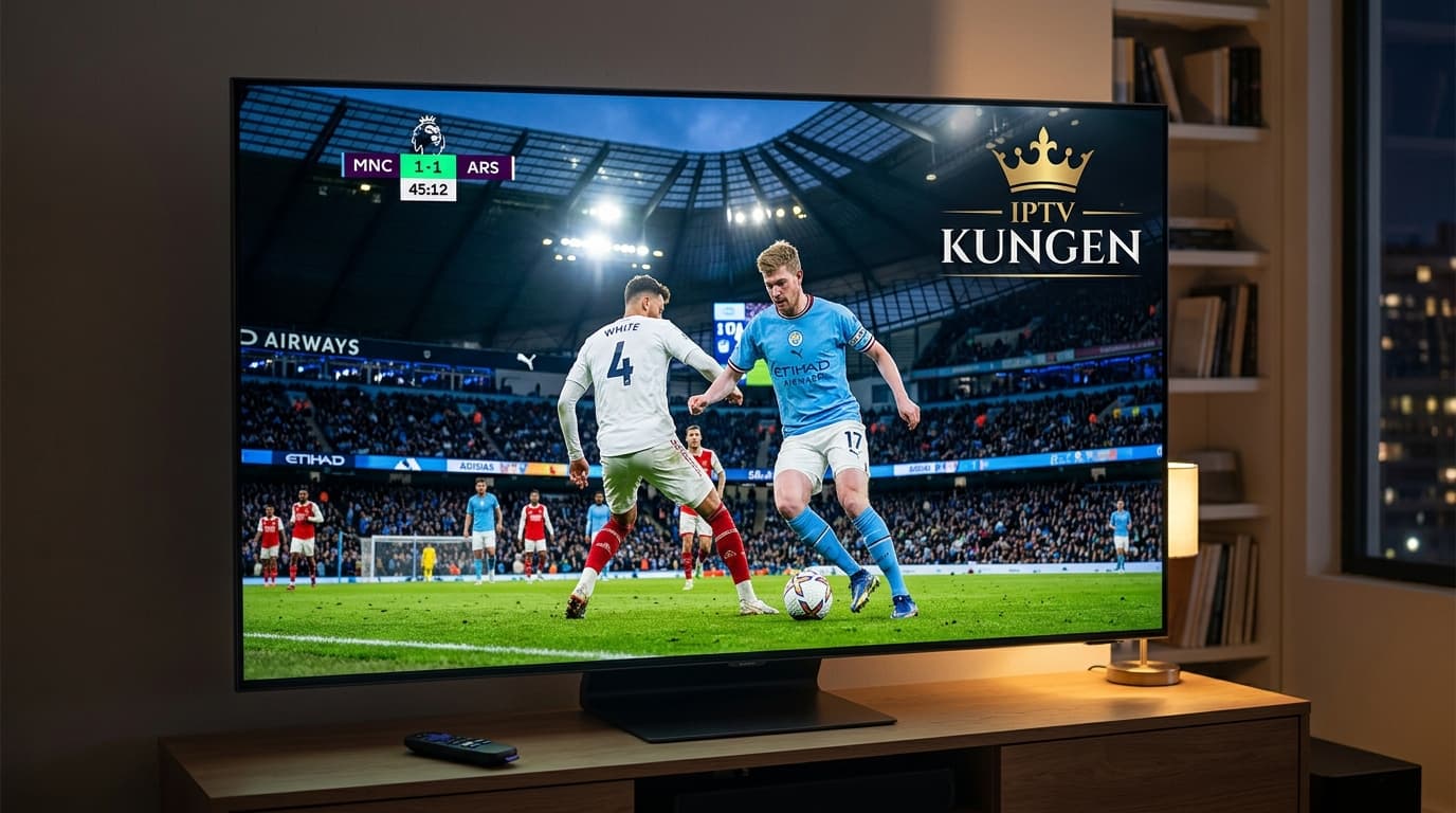 IPTV Kungen Smart TV App Interface